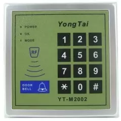 Panou control acces cu cititor de cartele de proximitate si tastatura,YT-M2002