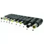 Set de 10 mufe adaptoare pentru alimentare Set de 10 mufe adaptoare pentru alimentare
