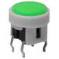 Intrerupator dublu fara retinere ON-OFF - 10x12mm - verde