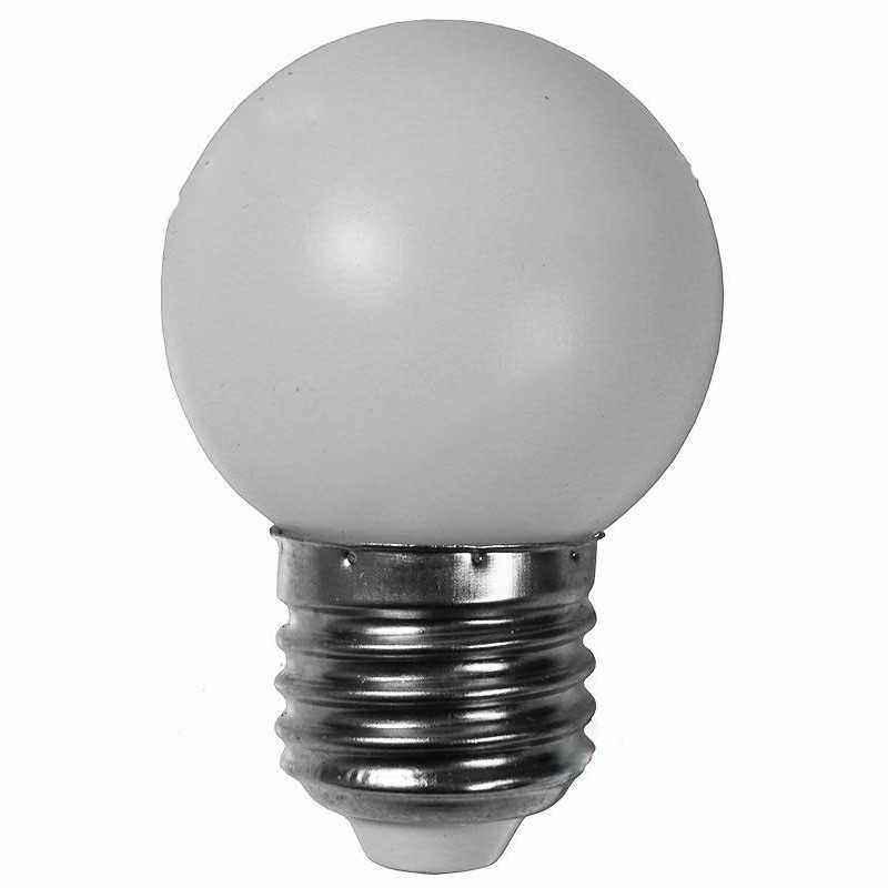 Bec cu led ornamental 0.4W - dulie E27 - lumina alb-calda