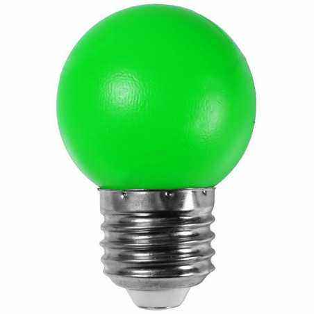 Bec cu led ornamental 0.8W - dulie E27 - lumina verde