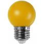 Bec cu led ornamental 0.4W - dulie E27 - lumina galbena