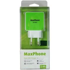 Sursa de alimentare 220V - 5V/2.4A - 2xUSB mama