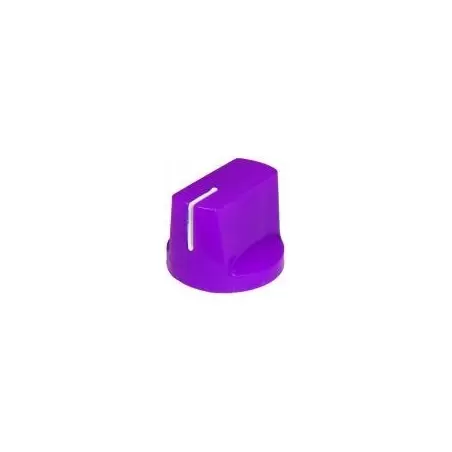 Buton plastic mov - 14x19mm