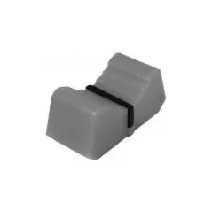 Buton plastic gri - 25x12x11mm