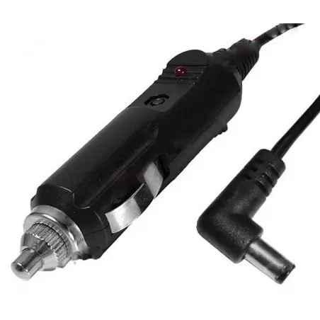 Cablu adaptor bricheta auto - jack tata c.c. 2.5x5.5x10 mm 90 grade -1.5m