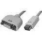 Cablu adaptor VGA mama - mini DVI tata - 13cm