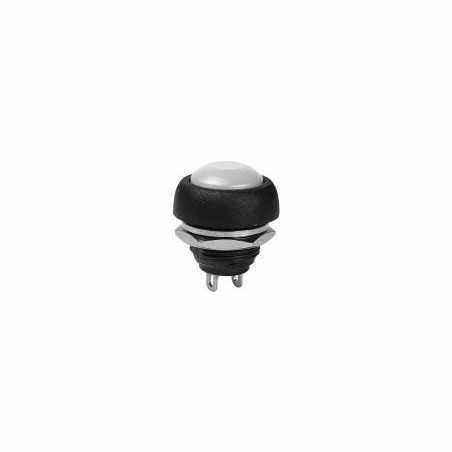 Intrerupator fara retinere - 21x17 mm - alb