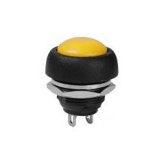 Intrerupator fara retinere - 21x17 mm - galben