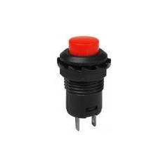 Intrerupator fara retinere - 1.5A/250V - 30x16 mm - rosu