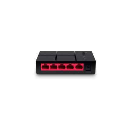SWITCH MERCUSYS- porturi Gigabit x 4- unmanaged- carcasa