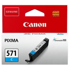 Cartus Cerneala Original Canon Cyan- CLI-571C- pentru Pixma