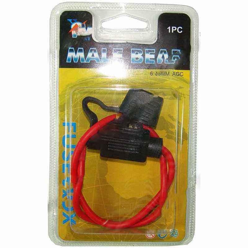 Soclu pe cablu cu capac siguranta auto (16x11mm)
