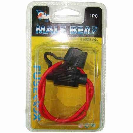 Soclu pe cablu cu capac siguranta auto (16x11mm)