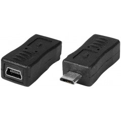 Adaptor micro USB tata - mini USB mama