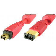 Cablu date IEEE 1394 4 pini - IEEE 1394 6 pini - 1.2 m