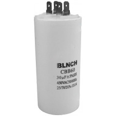 Condensator pentru pornit motoare 70uF/450V curent alternativ