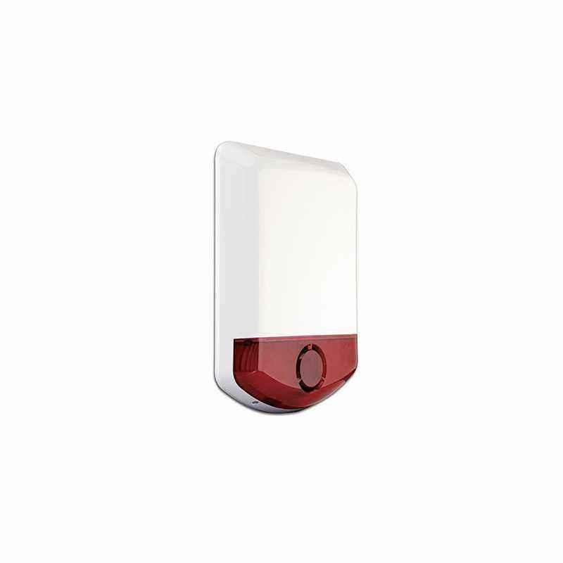 Sirena wireless bidirectionala de exterior cu flash rosu