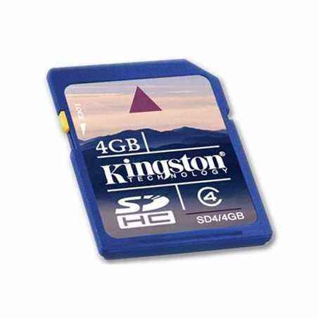 KINGSTON Memory ( flash cards ) 4GB SD Card High Capacity