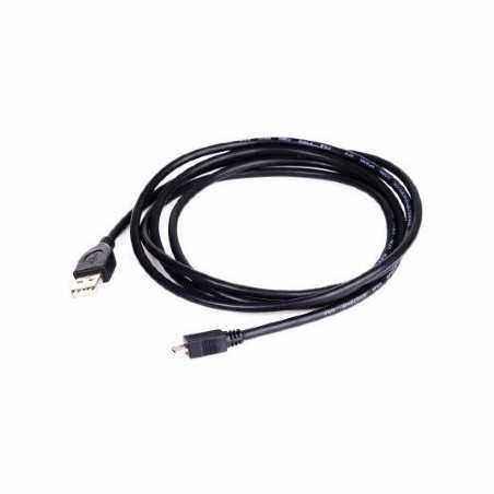 Cablu de date USB2.0 A la micro USB B, lungime cablu: 0.3m, Negru, GEMBIRD