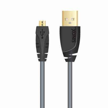 CABLU USB2.0 Plus A (T) - Micro-B (T), 1.0m, Black