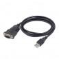 Cablu convertor USB la DB9M serial port , Lungime: 1.5 m
