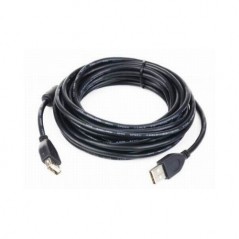 Cablu de date prelungitor USB2.0 lungime 5m Negru GEMBIRD