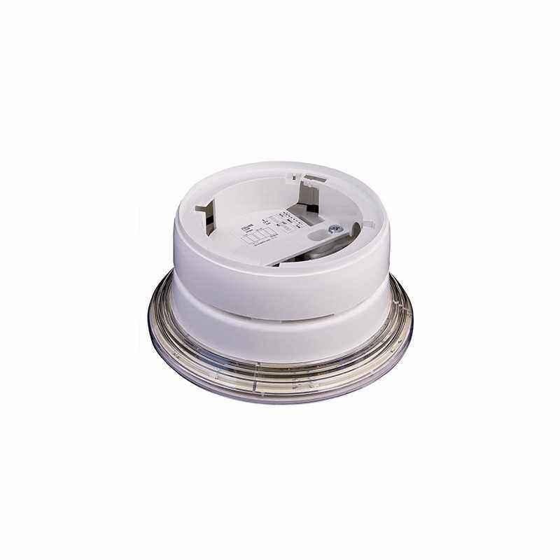 Soclu detector, cu sirena si flash incorporate