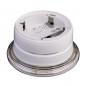 Soclu detector, cu sirena si flash incorporate