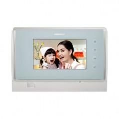 Monitor color 7" TFT, hands-free, butoane touch