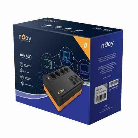 UPS nJoy Soter 600 600VA/ 360W 4 Prize Schuko cu protectie