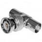 Adaptor BNC tata - 2 x BNC mama (metalic) (T)
