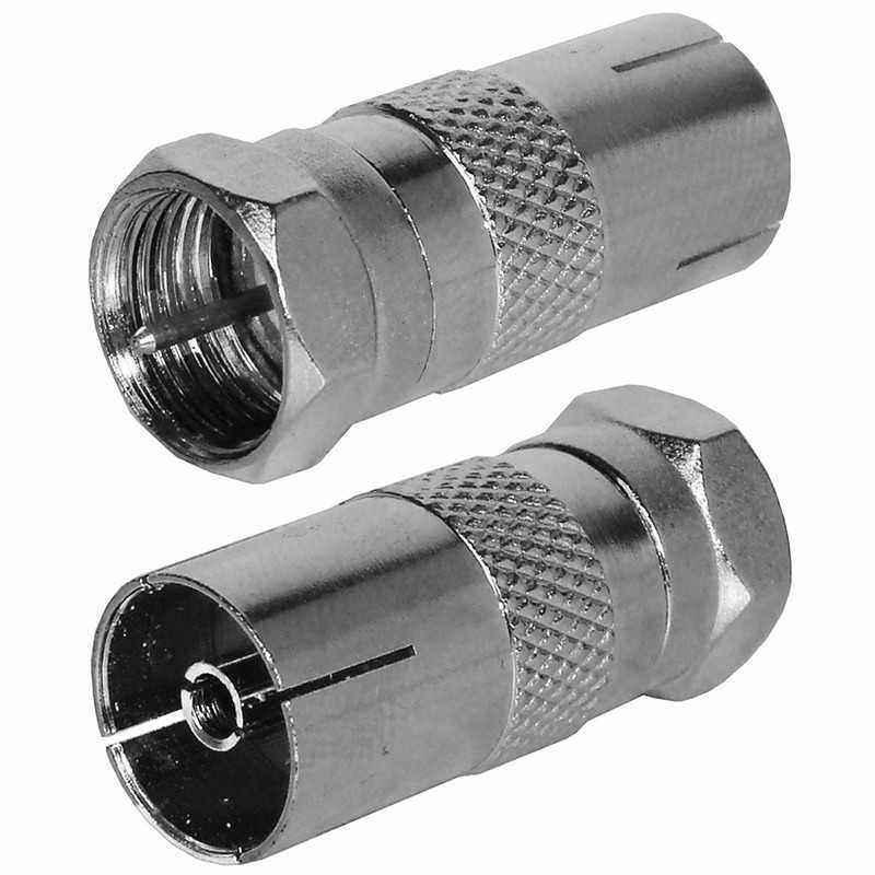 Adaptor "F" tata - antena mama
