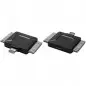 Mufa adaptoare micro USB mama - 2xcomp iPhone3/4 tata comp iPhone5 tata