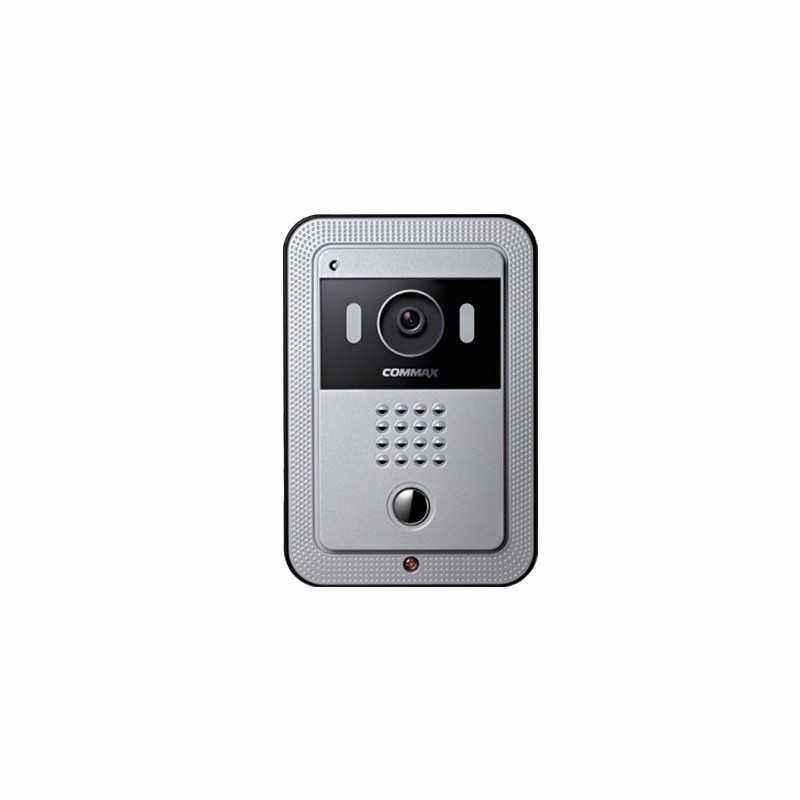 Camera videointerfon color, IR, montaj ingropat, maxim 2 camere pe sistem, carcasa metalica, design plat