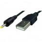 Cablu jack curent continuu 0.8 mm tata - USB A tata - 0.6 m