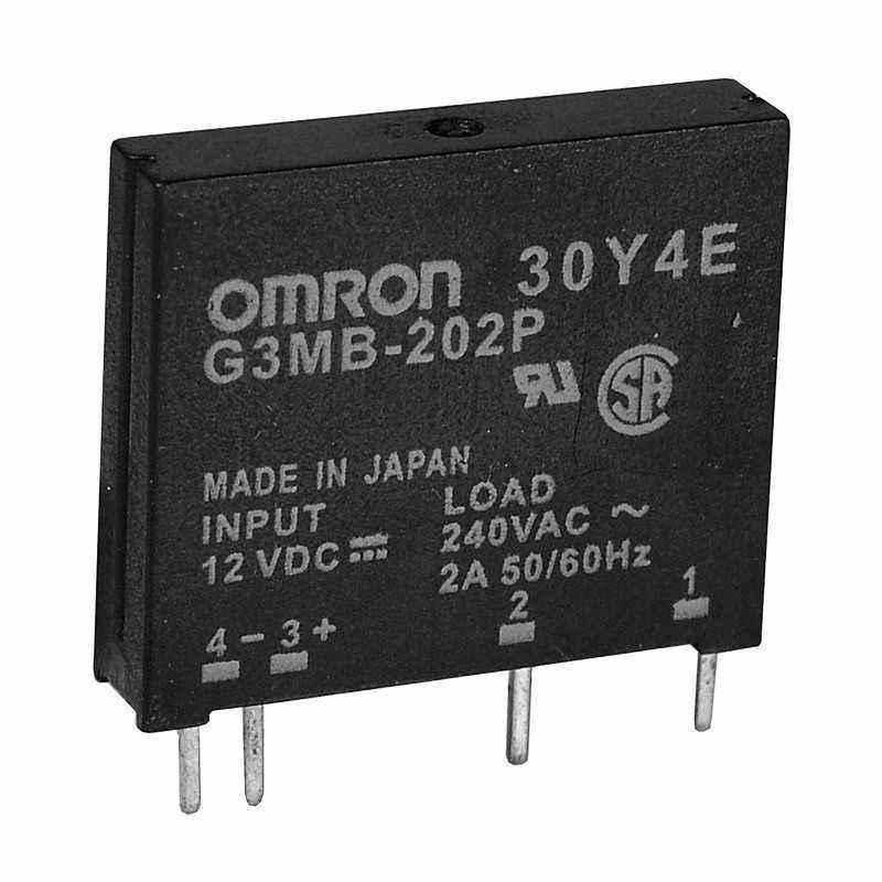 Releu static 12V c.c. - 240V c.a - 2A 24x19x4mm