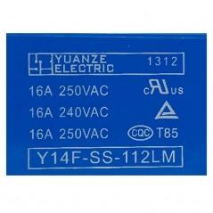 Releu 12V/16A - 29x25x13mm - Y14F-SS112LM