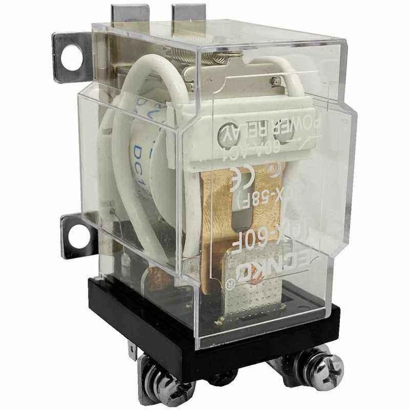 Releu 24V - 60A 79x46x45mm - JQX-60F