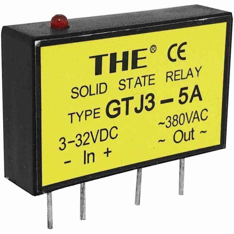 Releu static 3…32V curent continuu - 380V/5A curent continuu 43x27x11mm - GTJ3-5A Releu static 3…32V curent continuu - 380V/5A curent continuu 43x27x11mm - GTJ3-5A