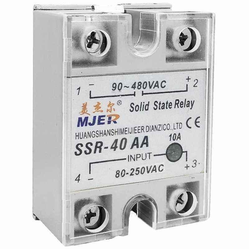 Releu static 90...480 V c.a. - 80 - 250 V c.a./40 A - SSR-40 AA