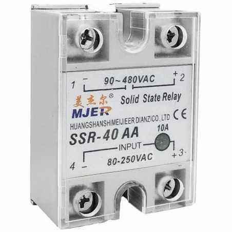 Releu static 90...480 V c.a. - 80 - 250 V c.a./40 A - SSR-40 AA