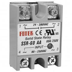 Releu static 80...250V c.a. - 24...380V c.a. - 60A - AA