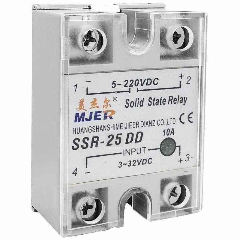 Releu static 3...32V c.c. - 5 - 220 V c.c. - 25 A - SSR-25 - DD Releu static 3...32V c.c. - 5 - 220 V c.c. - 25 A - SSR-25 - DD