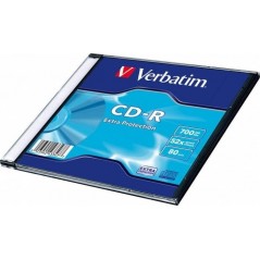 CD-R VERBATIM  700MB- 80min- viteza 52x-   1 buc- carcasa- 43347 (pret pt. 1 blank CD - 200buc. / cutie) 935144