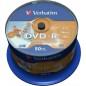 DVD-R VERBATIM 4.7GB- 120min- viteza 16x- 50 buc- Single Layer- spindle- printabil- Wide Inkjet Printable 43533