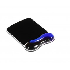 MOUSE pad KENSINGTON Duo Gel- suport ergonomic pentru incheietura mainii- cu gel- albastru/negru- 62401