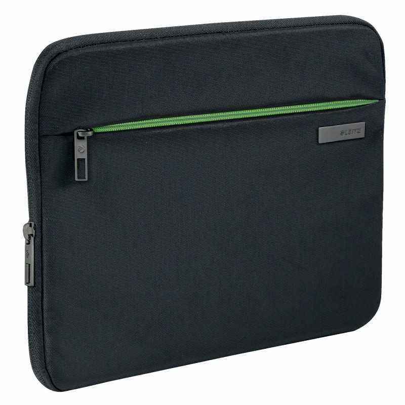 HUSA LEITZ tableta 10 inch- 1 compartiment- buzunar frontal- poliester- negru- 62930095