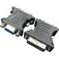 ADAPTOR video GEMBIRD- DVI-I DL (T) la VGA (M)- black- A-DVI-VGA-BK (include TV 0.06 lei)
