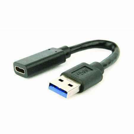 ADAPTOR GEMBIRD- pt. smartphone- USB 3.0 Type-C (M) la USB 3.1 (T)- negru- A-USB3-AMCF-01 (include TV 0.06 lei)